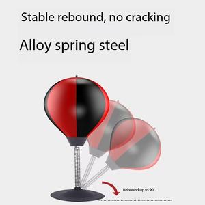 Sac de frappe de bureau en PU, sac de <span class=keywords><strong>boxe</strong></span> gonflable, balles de vitesse, anti-stress avec ventouse pour bureau, table et comptoirs – Offre Spéciale - Product Image 5