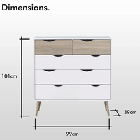 Salon chambre vêtements tiroir commode rangement organisateur armoire garde-robe poitrine Cassettiera Para Ropa Cajoneras de Madera