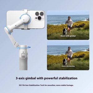 Para <span class=keywords><strong>DJI</strong></span> <span class=keywords><strong>Osmo</strong></span> <span class=keywords><strong>Mobile</strong></span> 7 accesorios cardán de mano para <span class=keywords><strong>estabilizador</strong></span> de teléfono móvil Brisk artefacto de tiro siguiente - Product Image 4