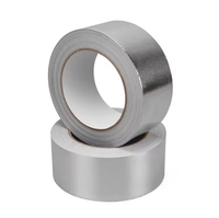 Ruban adhésif en aluminium activé par l'eau, résistant à la chaleur, pour l'isolation des conduits HVAC et usage intensif