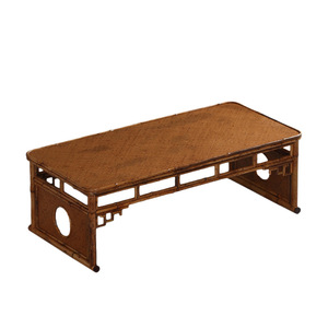 Chinese Style <b>Bamboo</b> Tea <b>Table</b> Rectangular Meilu <b>Bamboo</b> Lacquer Finish Zen Inspired <b>Coffee</b> <b>Table</b> - Product Image 5