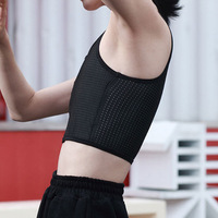 Gilet de sport en soie fine pour femmes, avec fermeture éclair, respirant, pour le quotidien, pour modeler le corps, avec rembourrage, pour les étudiants et les travailleurs