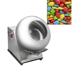 Automatic Small Lab Use <b>Gummy</b> <b>Candy</b> and Sugar Coating Machine New Condition Chocolate Polishing Pan-<b>Candy</b> Automatic Peanut Coati - Product Image 1