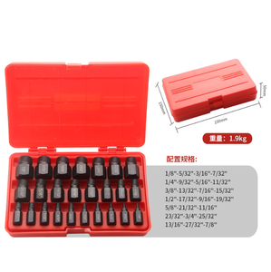 Set di 25 Pezzi <span class=keywords><strong>Estrattore</strong></span> <span class=keywords><strong>per</strong></span> <span class=keywords><strong>Viti</strong></span> Rotte, Teste <span class=keywords><strong>Spezzate</strong></span>, Filettature Danneggiate e Bulloni - Product Image 5