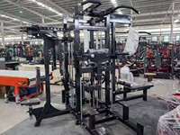 Máquina de Entrenamiento de Fuerza de Acero Multifuncional de Múltiples Estaciones con Formación de Cinco Personas con Doble Cuerda Dividida para Gimnasio Comercial Modelo: L1091C