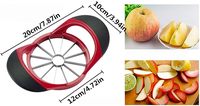 Coupe-pommes manuel en acier inoxydable, trancheuse à pommes, séparateur de fruits, éliminateur de noyaux, séparateur, compatible lave-vaisselle