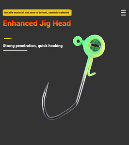 Tầm nhìn cao 3D mắt crappie & panfish Jig đầu 1/16oz 1/8oz lý tưởng cho crappie Kích thước thủ môn & cá rô vàng - Product Image 5