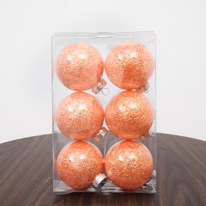 Customized Size Christmas Glass Ball Ornament Home Decoration Artificial Style Festive Season Christmas <b>Tree</b> Ornament - Product Image 5