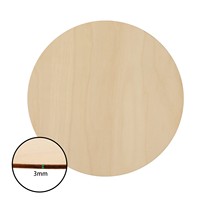 Cercles en bois naturel poli, tranches de bois lisses découpées avec précision, écologiques, pour projets d'artisanat DIY, peinture artistique, Feng Shui mural