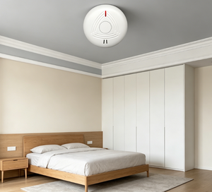 Détecteur <span class=keywords><strong>de</strong></span> fumée sans fil interconnecté sans entretien pendant 10 ans, batterie au lithium DC 3V, alarme incendie domestique avec EN14604 AS3786 - Product Image 1