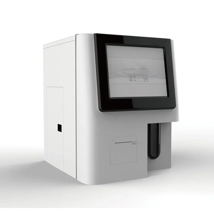 3部自動血液分析装置価格TFTタッチスクリーンセルカウンター機器