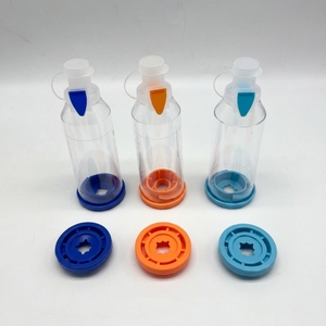 <span class=keywords><strong>Chambre</strong></span> d'<span class=keywords><strong>inhalation</strong></span> KAIYI pour améliorer la respiration, pour asthme, en PVC de qualité médicale bleu, 220 ml, certifiée CE ISO13485 Classe I - Product Image 6