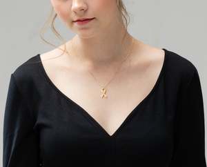 Colliers personnalisés avec ruban et nom, cadeaux pour survivantes du cancer du sein, bijoux, collier d'amitié, collares - Product Image 3