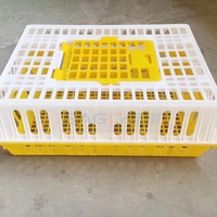 Cage/boîte empilable pour le transport de volailles/poulets de chair/poulets reproducteurs