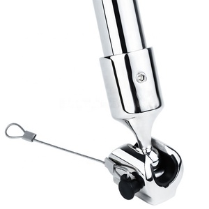 Stainless Steel 316 Marine Bimini Top Cap Ball Socket Dia. 7/8 Inch (22mm) Tube External Eye End <b>Yacht</b> Boat Hardware Accessories - Product Image 5