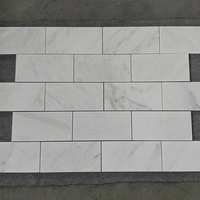 Mosaïque du Siècle Statuaire Marbre Blanc Carreaux et Marbres Carrelage 24x24 Carreaux Muraux Usine Thaïlande