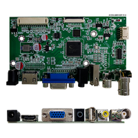 Carte de contrôle LCD EDP ABHV JX normale, entrées USB/VGA/MI/BNC, résolution 1920x1080, télécommande IR, écran 10,1"-17,3"