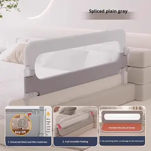<span class=keywords><strong>Barriera</strong></span> di Sicurezza per Bambini, Protezione Anti-Caduta per <span class=keywords><strong>Letto</strong></span>, Pieghevole da Viaggio, in Cashmere, 80-200cm, <span class=keywords><strong>Sponda</strong></span> Laterale Singola - Product Image 6