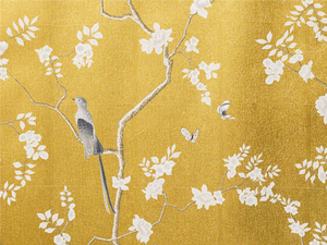 <span class=keywords><strong>Papel</strong></span> <span class=keywords><strong>Tapiz</strong></span> Mural Floral con Hojas Doradas en 3D Pintado a Mano Personalizado, Decoración de <span class=keywords><strong>Pared</strong></span> de Lujo China <span class=keywords><strong>para</strong></span> Dormitorio, Sala de Estar y Comedor - Product Image 5