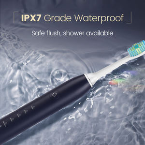 38000 battements/Min <span class=keywords><strong>5</strong></span> Modes étanche ipx7 haute qualité la meilleure <span class=keywords><strong>brosse</strong></span> à dents électrique de massage noir à dégradé supérieur - Product Image 5
