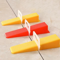 Clips de nivellement de carreaux professionnels pour une pose rapide et facile, accessoires de construction pour les constructeurs