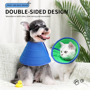 Einstellbare Fabrik Hund Wiederherstellung halsband Kleine Haustiere Atmungsaktiver Weich kegel Personal isierte Tier Solid <span class=keywords><strong>Post</strong></span> <span class=keywords><strong>Surgery</strong></span> Care Katzen Hunde - Product Image 4