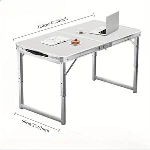 Ensemble <span class=keywords><strong>table</strong></span> et tabouret d'usine vente en gros en plein air 3 hauteur réglable 4 personnes randonnée pêche <span class=keywords><strong>Table</strong></span> et tabouret ensemble - Product Image 2