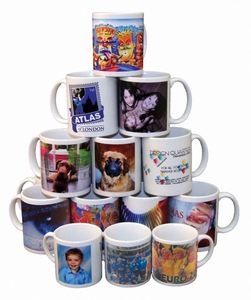Mug en céramique écologique de 11 oz, blanc uni, avec poignée, impression par sublimation personnalisée, boîte blanche pour usage café - Product Image 6
