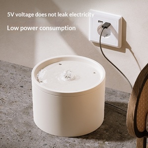 Fuente de Agua Automática de Cerámica para Gatos, Filtro Reutilizable Desmontable, Fácil de Limpiar, Fuente de Agua Saludable para Mascotas Pequeñas y Medianas - Product Image 4