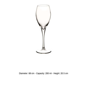Verre à vin blanc Montecarlo 20 cl Pasabahce H 20,5 cm Ø 6,8 cm - Product Image 3
