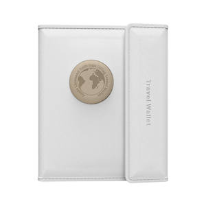 Cartera <span class=keywords><strong>de</strong></span> viaje MiLi MiTag <span class=keywords><strong>Duo</strong></span>, rastreador inteligente blanco y localizador, billetera antirrobo para pasaporte, funciona con <span class=keywords><strong>Google</strong></span> Find Hub y Apple Find My - Product Image 1