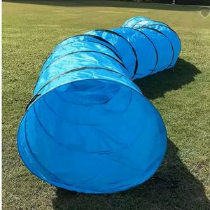 24 pulgadas 1-6m Flexible al aire libre de plástico Durable mascota perro agilidad túnel <span class=keywords><strong>entrenamiento</strong></span> de perros obstáculos túnel tubos para ejercicio <span class=keywords><strong>canino</strong></span> - Product Image 2