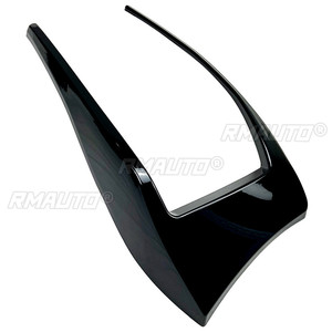 2 pièces pour VW Golf 7 GTI R GTD 2012 2013 2014 2015, séparateur de pare-chocs arrière noir, canard, pièces extérieures automobiles, NE convient PAS au GOLF 7.5 - Product Image 6