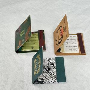 Bâtons de papier personnalisés support en vrac livres <span class=keywords><strong>d</strong></span>'<span class=keywords><strong>allumettes</strong></span> imprimés personnaliser publicité hôtel promotion matchbook - Product Image 1
