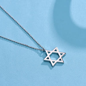 925 स्टर्लिंग सिल्वर नेकलेस सोलोमोन की सील पुरुषों के लिए अच्छे गहने - Product Image 5