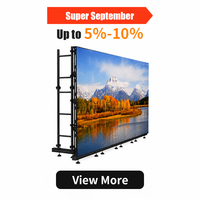 Pantalla LED HD Impermeable P2.6 P2.9 P3.91 Muro de Video LED Móvil para Alquiler Escenario y Publicidad Gigante en Exteriores