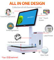 Système de point de vente (PDV) pour supermarché ZHONGJI LS10 AI multi-OS avec écran tactile capacitif, Bluetooth, Wi-Fi 6, NFC, caisse enregistreuse