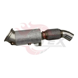 Tubo de Escape de Alto Flujo Vortex de Acero Inoxidable 304 con Acabado Espejo para B58 3.0T M340i/M240i G20/G42 2019-2025, 1.5mm de Grosor, Garantía de 24 Meses - Product Image 4