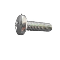 DIN7985 Kruiskop schroef met verhoogde kop, staal verzinkt, metrisch M1.6 M3 M4 M6 M8 voor apparatuurmontage