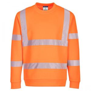 PORTWEST - EC13ORRXL Sweat-shirt orange haute visibilité Eco-EAN 5036108367436 HI-VIS WORKWEAR - Product Image 1
