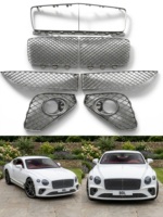Pour Bentley Continental GT 2020, ensemble de calandre de pare-chocs avant 3SD807647A 3SD807683/684 3SD807676/675 ABS style Muller et style OEM