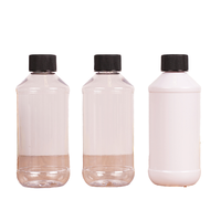 Bouteilles en plastique PET blanches de 250 ml et 500 ml pour médicaments liquides, contenants vides pour sirop contre la toux avec pompe pulvérisatrice et sérigraphie – Vente en gros