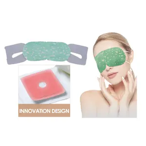 Wholesale Self Heating Jasmine Smoothing Gentle Hot Eye Mask Disposable Steam Eye Mask For Dry Eyes