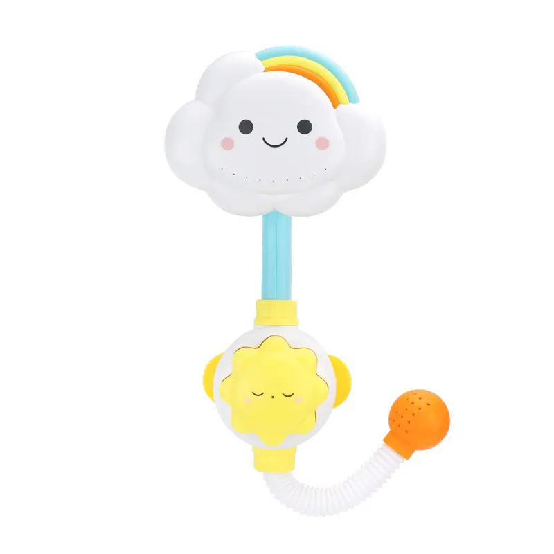 아기 구름 목욕 샤워 장난감 아이 목욕탕 욕조 놀이 플라스틱 수동 물분사 샤워 목욕 장난감