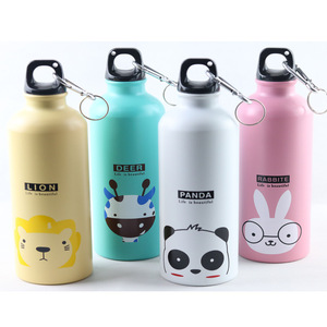 Botella de Agua de Aluminio con Diseño de Ciervo, 500/750 ml, para Deportes, Ciclismo y Uso al Aire Libre - Product Image 2