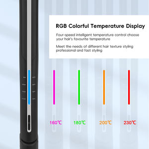 Fer à lisser 2 en 1 KangRoad Factory Custom Dry and Wet Tourmaline Ceramic Coated Negative Ion Hair Fer à lisser 2 in 1 - Product Image 5