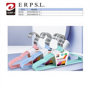 Porte-manteau minimaliste en fer thermolaqué aux couleurs pastel, résistant à la rouille, organiseur de vêtements en métal PERCHA pour armoire - Product Image 1