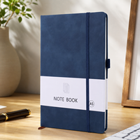 Carnet de bureau en stock, en similicuir, avec sangle A5, pour notes de cours, directement de l'usine