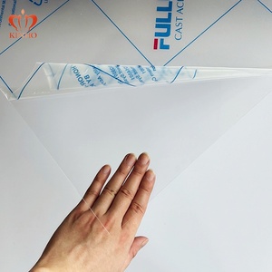 KINHO Feuilles de plastique transparent en plexiglas Pmma acrylique transparent 2mm 3mm 4mm 5mm 6mm 8mm Plaques de verre acrylique moulé au laser <span class=keywords><strong>Plexi</strong></span> - Product Image 3