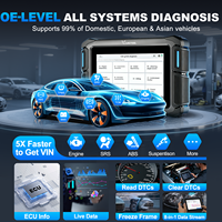 VDIAGTOOL VD70 Lite - Scanner de diagnostic complet du système - Outil de diagnostic automobile - Lecteur de codes OBD2 pour tous les véhicules - 2 ans 12V - 3 ans gratuit